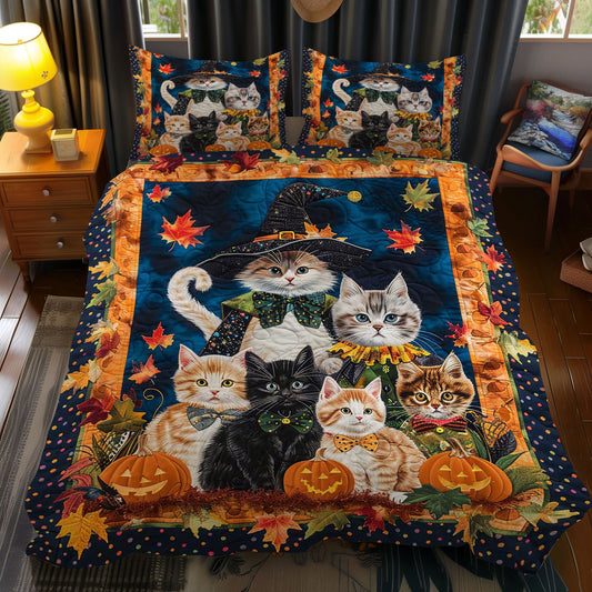 Halloween Cat WJ2908029CL Duvet Cover Set