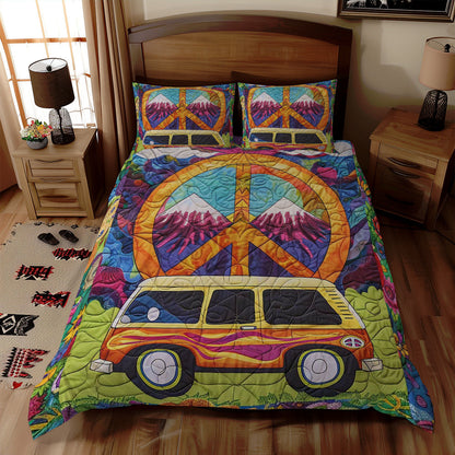 Hippie Hippy Car WJ0308041CL Duvet Cover Set