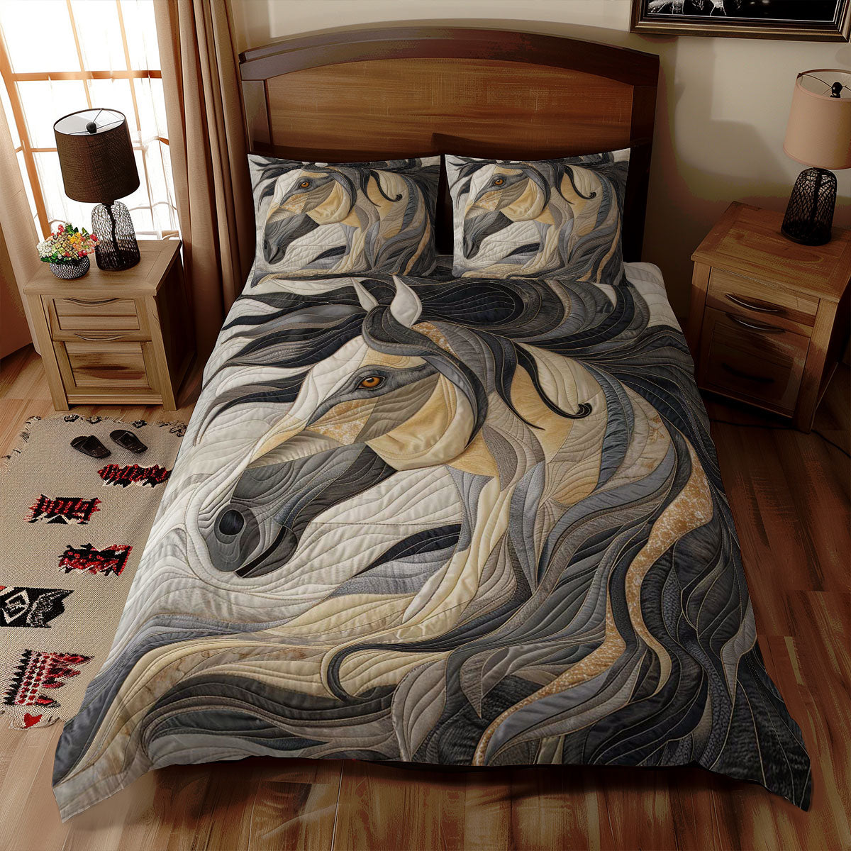 Horse WJ1508028CL Duvet Cover Set