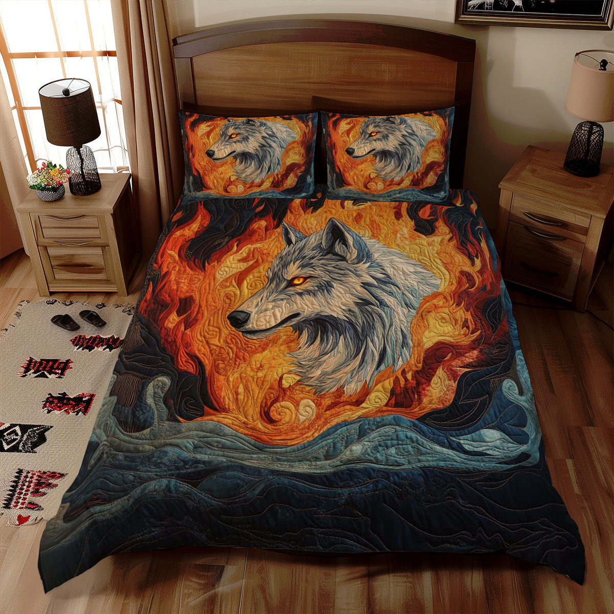 Majestic Wolf WJ0708041CL Duvet Cover Set