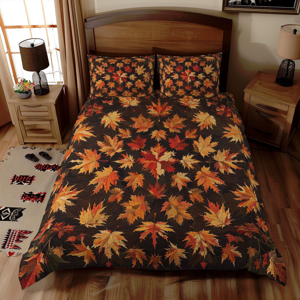 Maple Leaves WJ1107023CL Duvet Cover Set