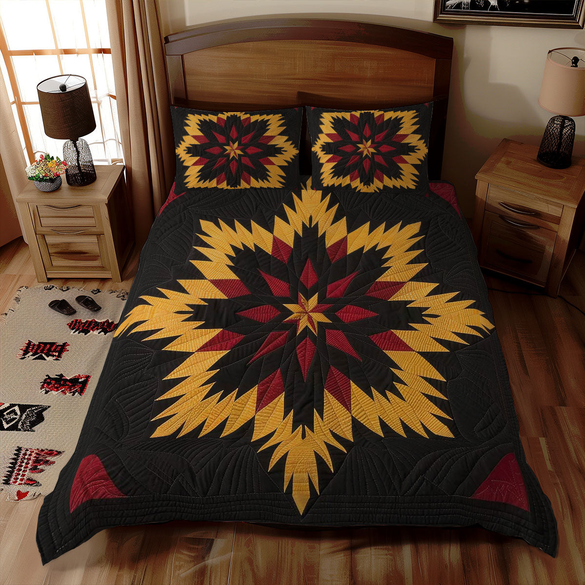 Native American Star WJ0607027CL Duvet Cover Set