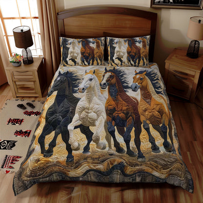 Running Horse WJ1308035CL Duvet Cover Set