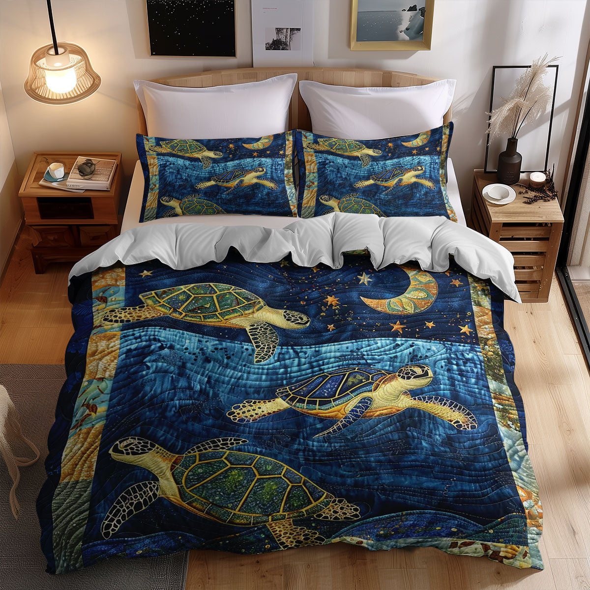 Sea Turtle WJ1409036CL Duvet Cover Set