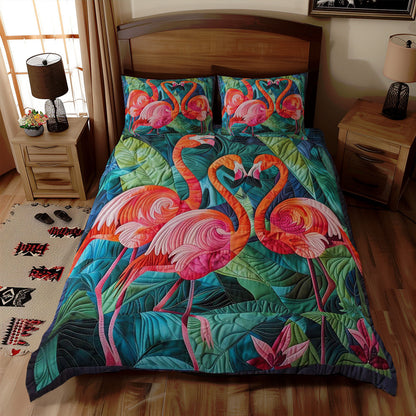 Tropical Flamingo WJ1308050CL Duvet Cover Set