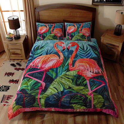 Tropical Flamingo WJ1908030CL Duvet Cover Set