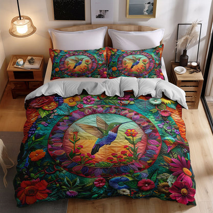 Tropical Hummingbird WJ1709035CL Duvet Cover Set