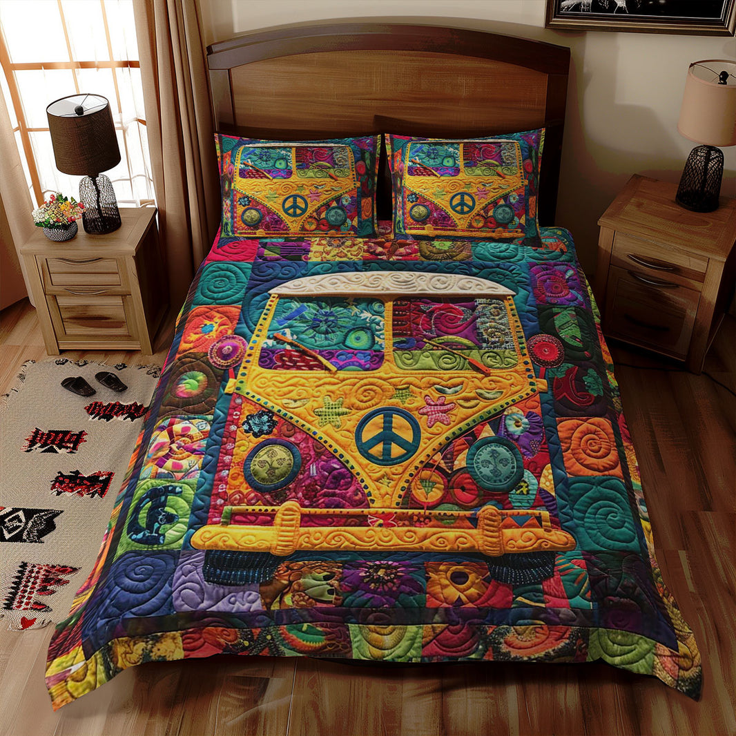 Cozy Winter Camping Nightout with White Mouse XK2710001CL Quilt main image 0