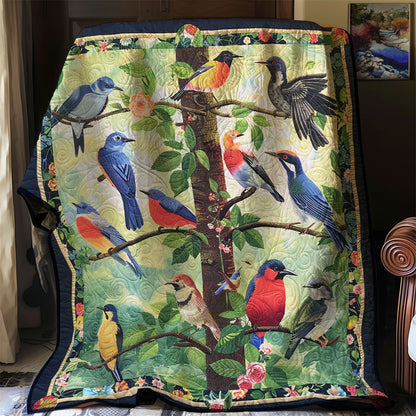 Bird Lovers WJ2407004CL Quilt