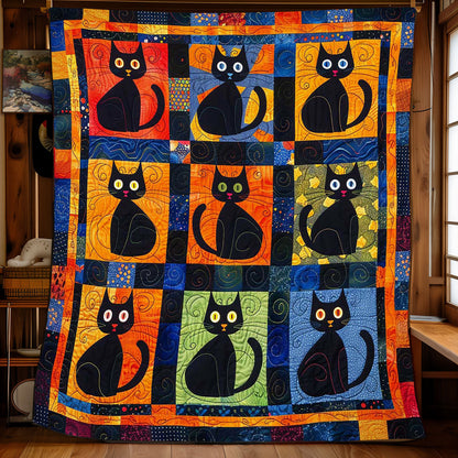 Black Cats WJ2008003CL Quilt