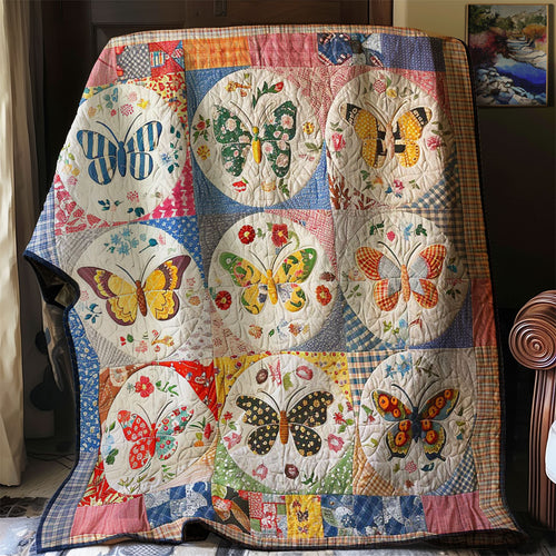 Butterflies WJ2407006CL Quilt