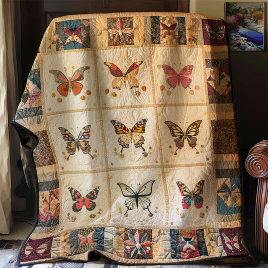 Butterflies WJ2507010CL Quilt