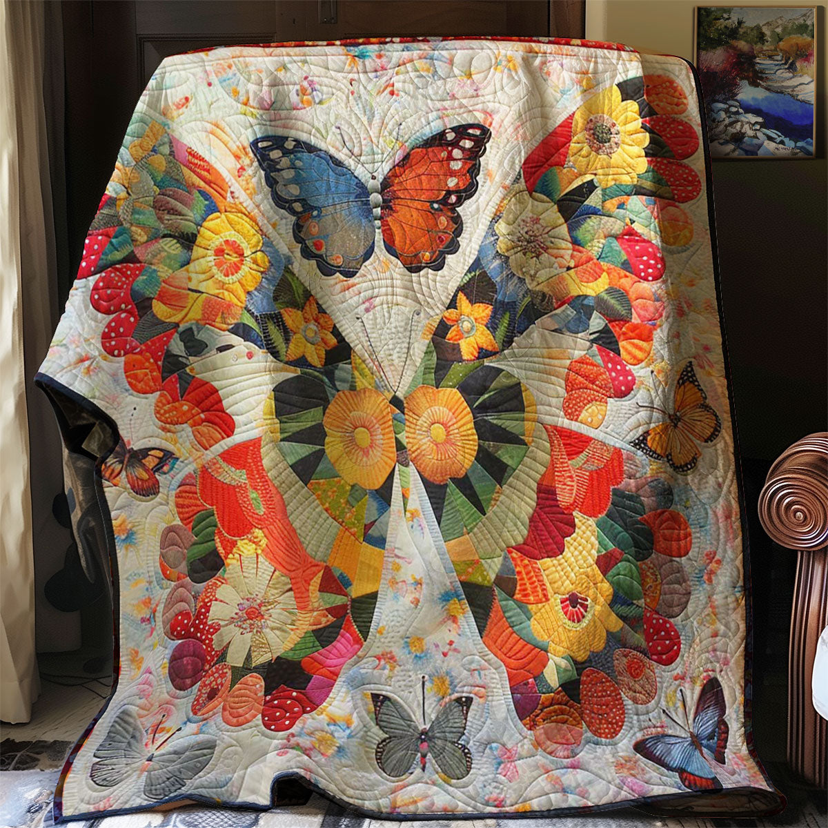 Butterflies WJ2507011CL Quilt