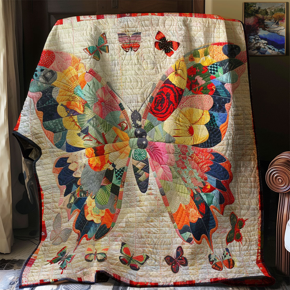 Butterflies WJ2507012CL Quilt