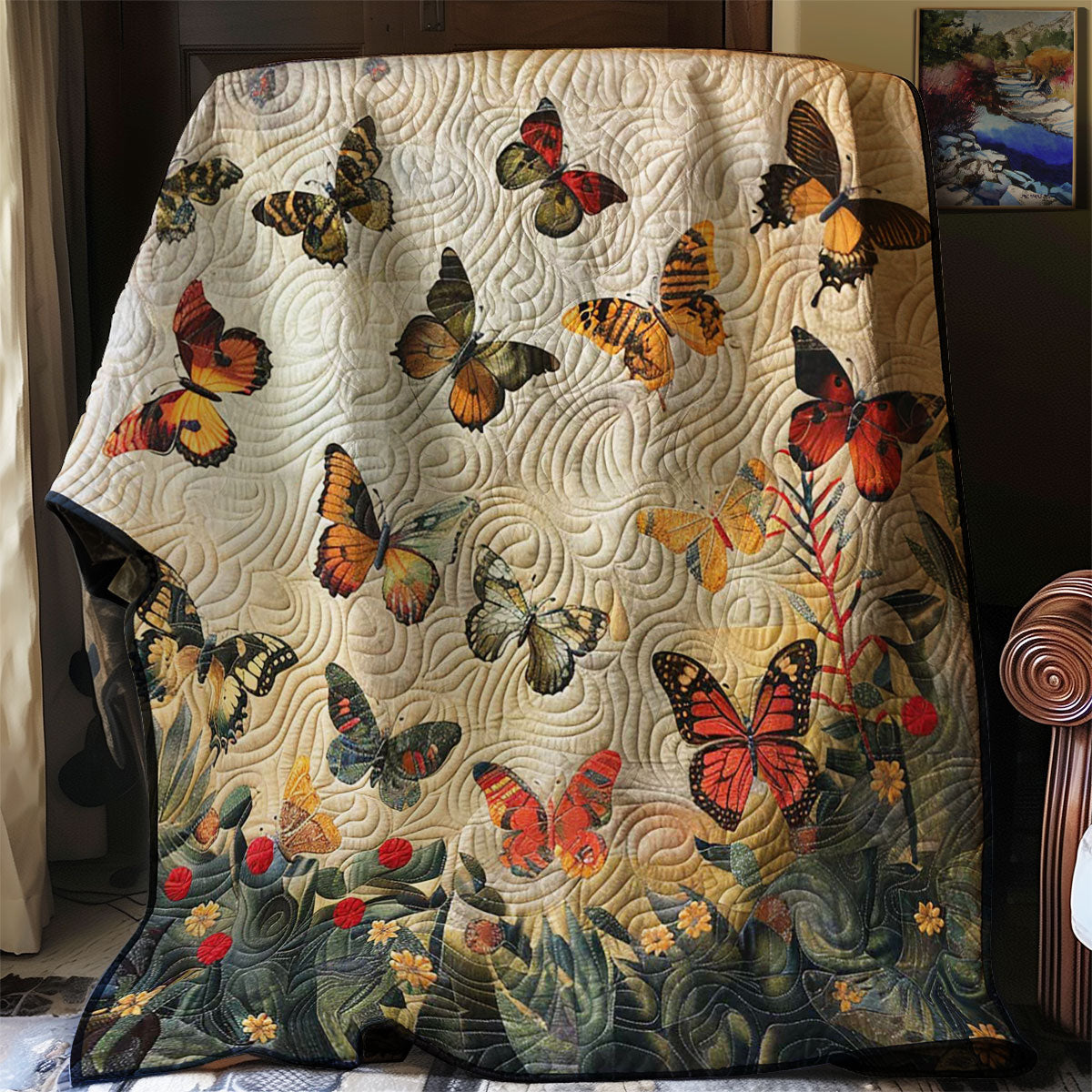 Butterfly WJ2307005CL Quilt