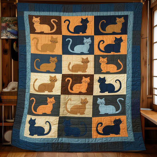 Cat Shape WJ2108002CL Quilt