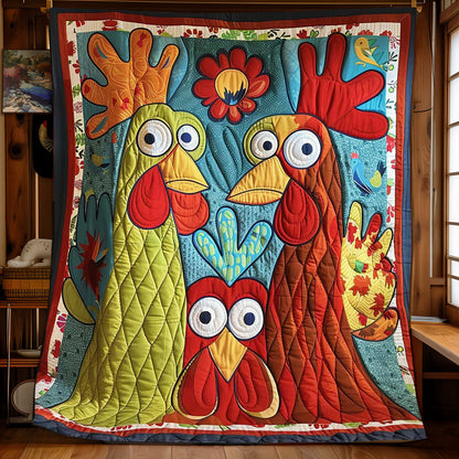 Chicken WJ2008006CL Quilt