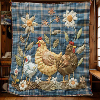 Chicken WJ2108005CL Quilt