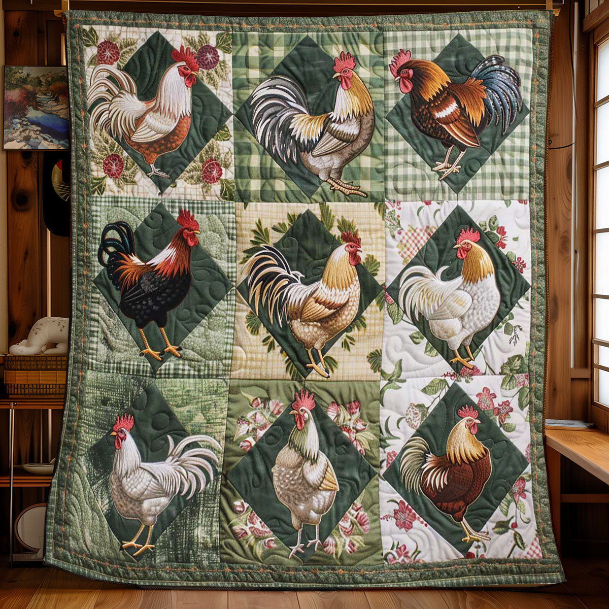 Chicken WJ0909006CL Quilt