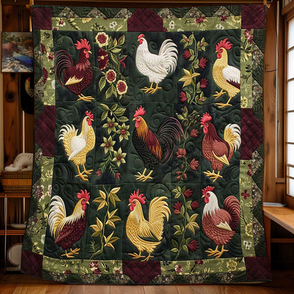 Chicken WJ0909007CL Quilt