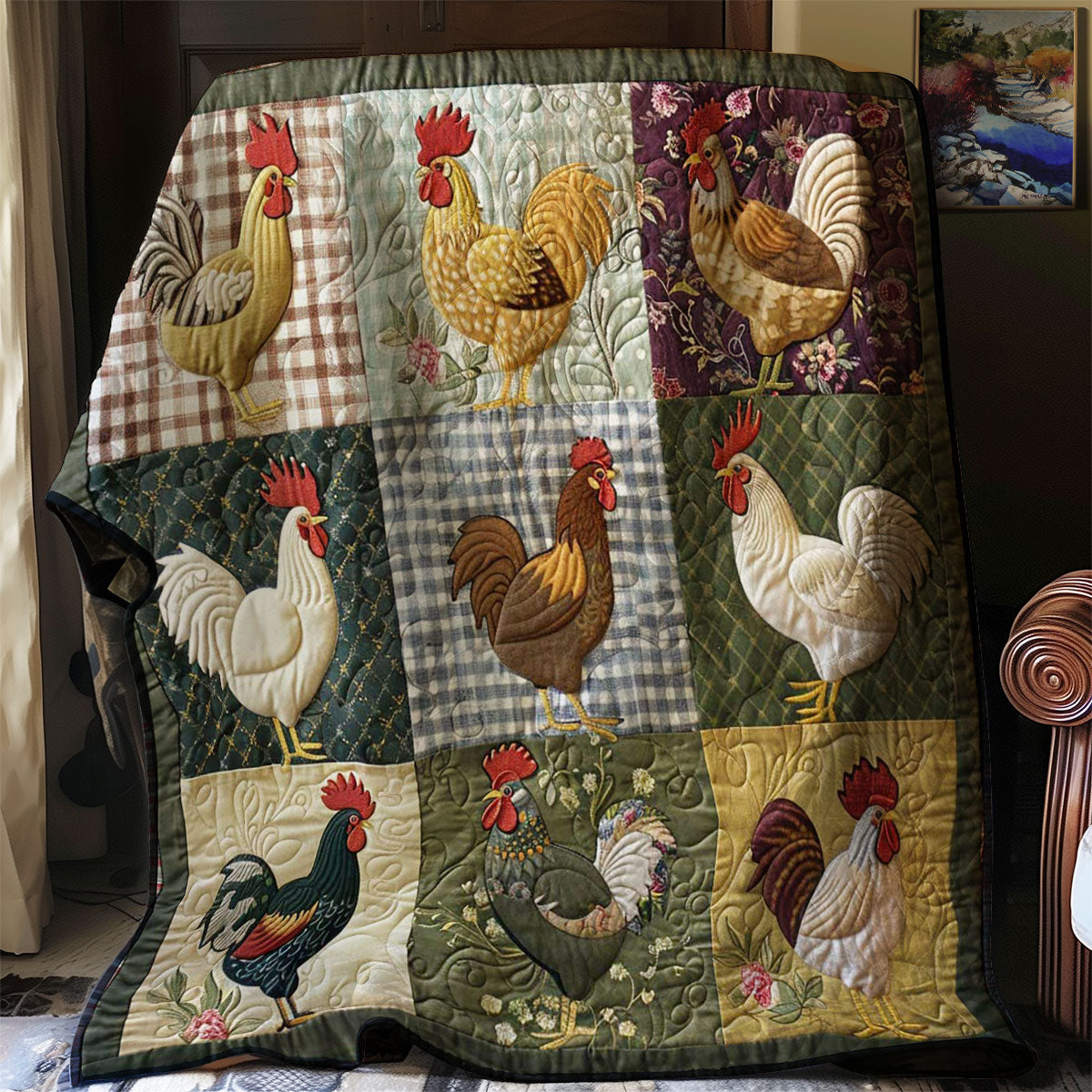 Chicken WJ2307012CL Quilt