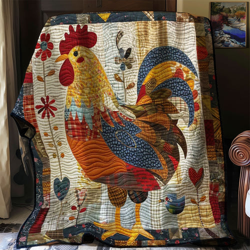 Chicken WJ237009CL Quilt