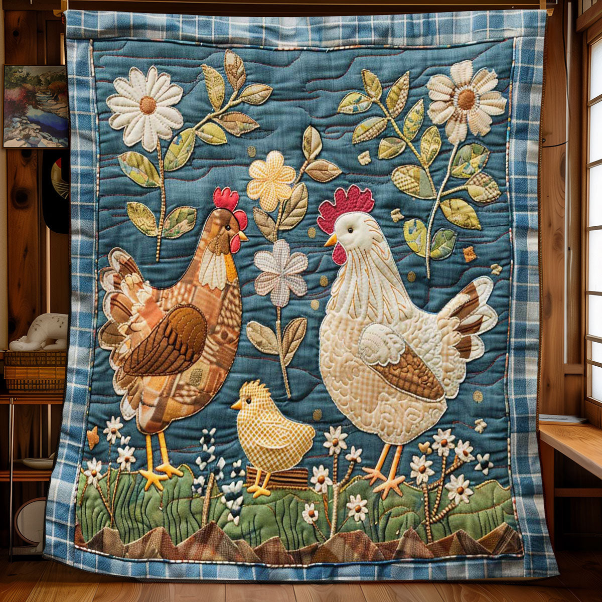 Chicken WJ2408003CL Quilt