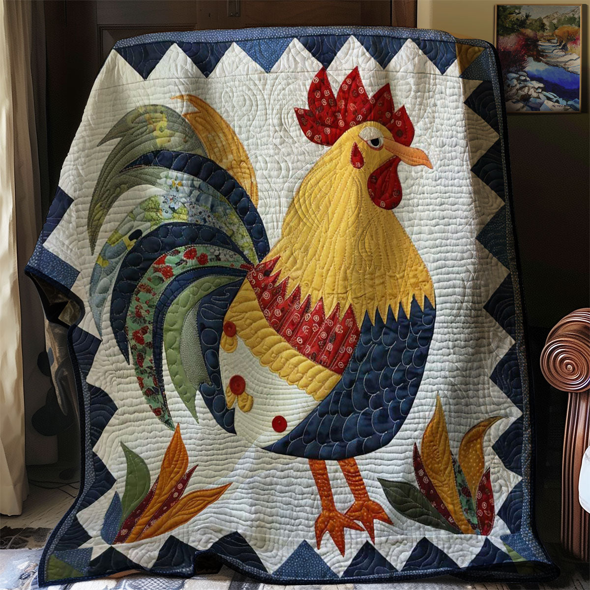 Chicken WJ2907013CL Quilt