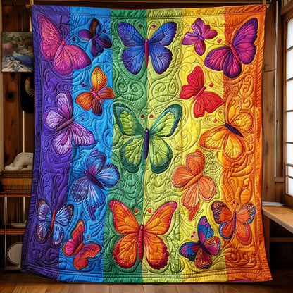 Colorful Butterflies WJ2308004CL Quilt