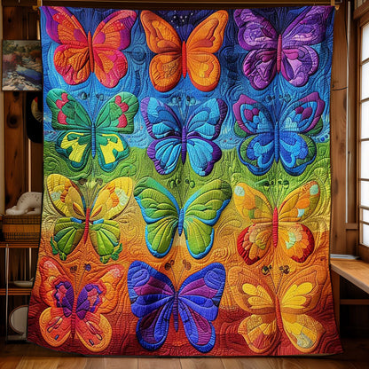 Colorful Butterflies WJ2608002CL Quilt