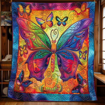 Colorful Butterflies WJ2608003CL Quilt