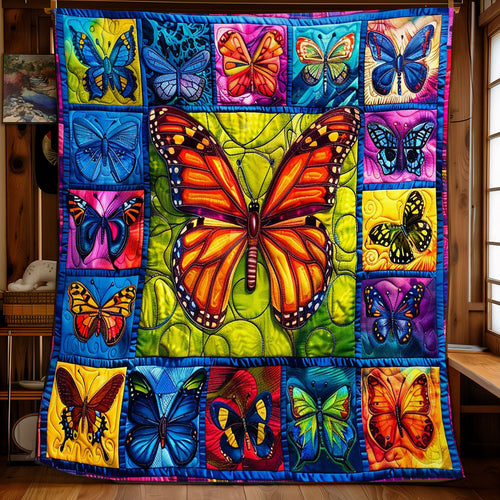 Colorful Butterflies WJ2708010CL Quilt