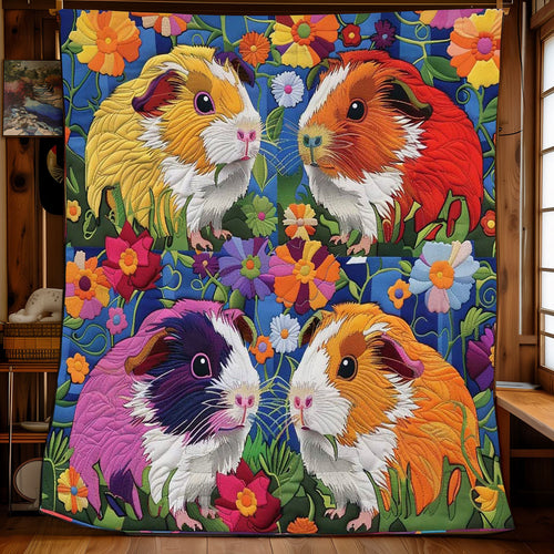 Colorful Guinea Pigs WJ0509009CL Quilt