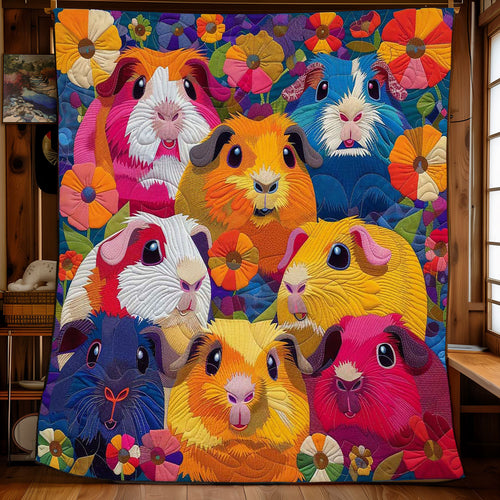 Colorful Guinea Pigs WJ0509011CL Quilt