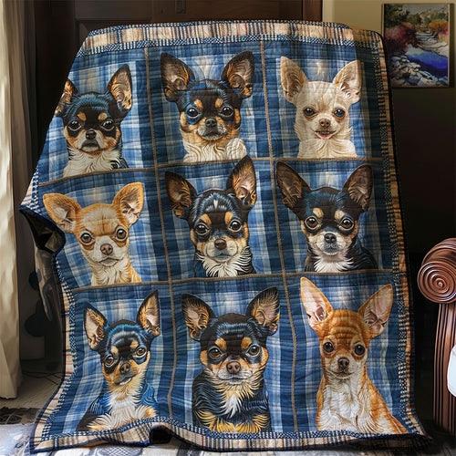 Cute Chihuahua WJ2307014CL Quilt