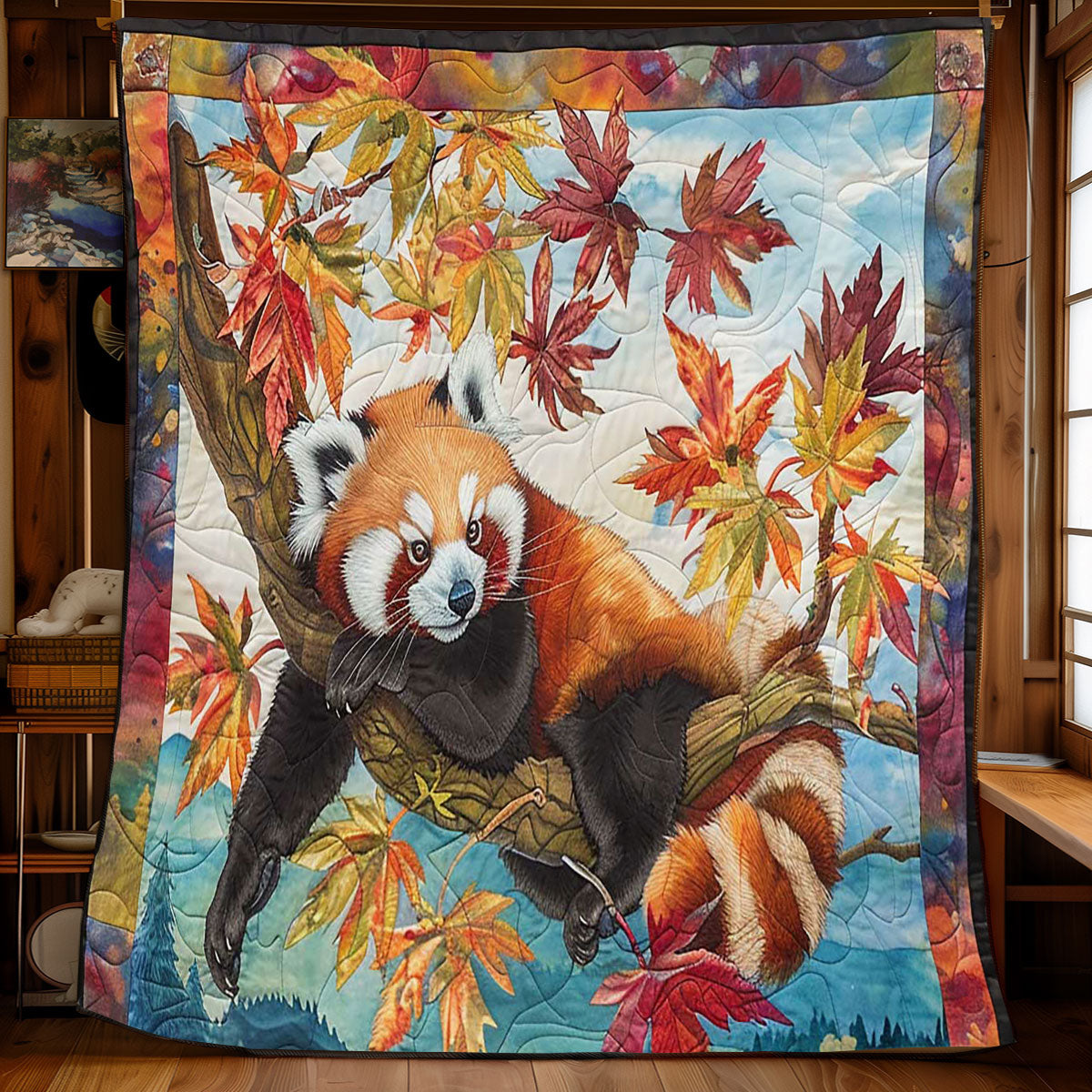 Cute Red Panda WJ0609006CL Quilt