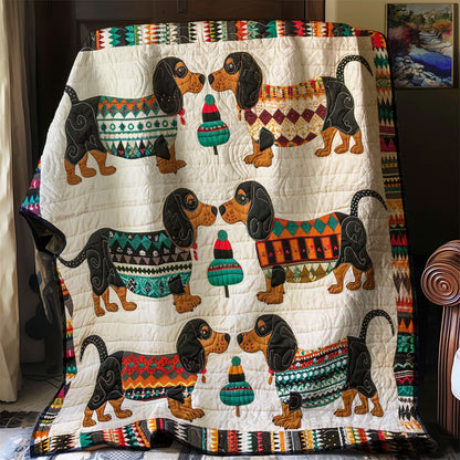 Dachshund WJ2507014CL Quilt