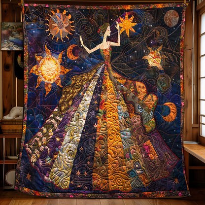 Dancing Woman WJ3008013CL Quilt