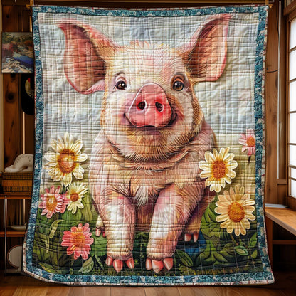 Dapper Piglet WJ2708013CL Quilt