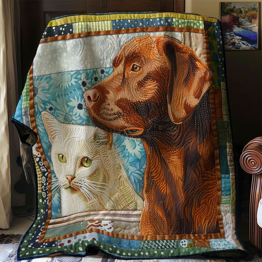 Dog And Cat WJ2907020CL Quilt