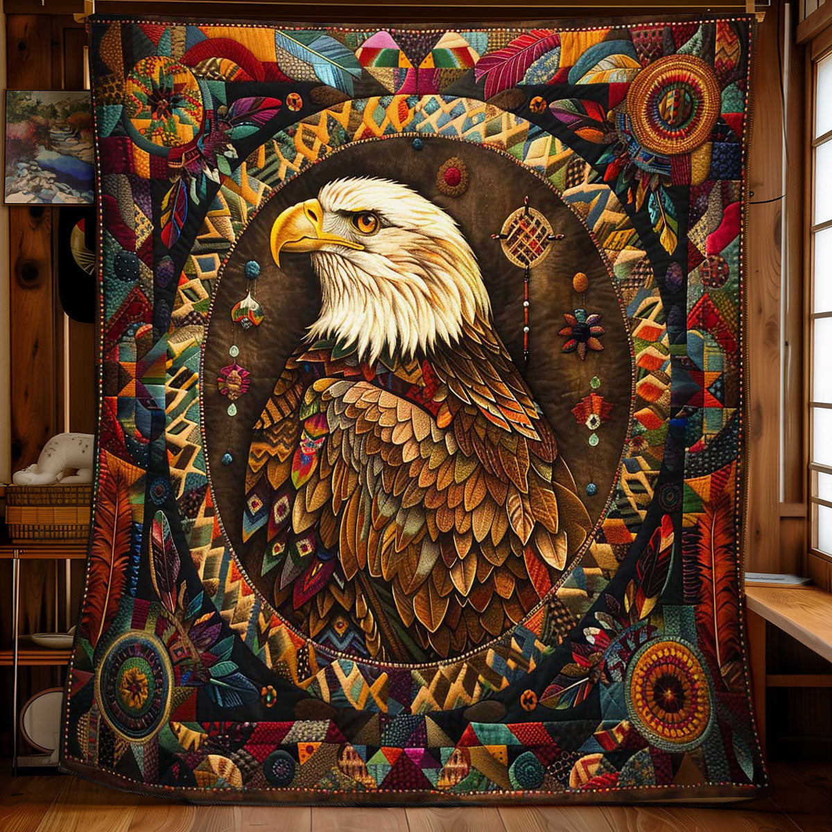 Eagle Native American WJ2408010CL Quilt