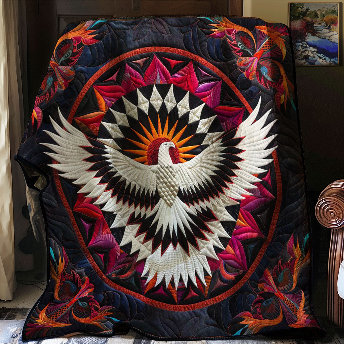 Eagle Native American WJ2507015CL Quilt