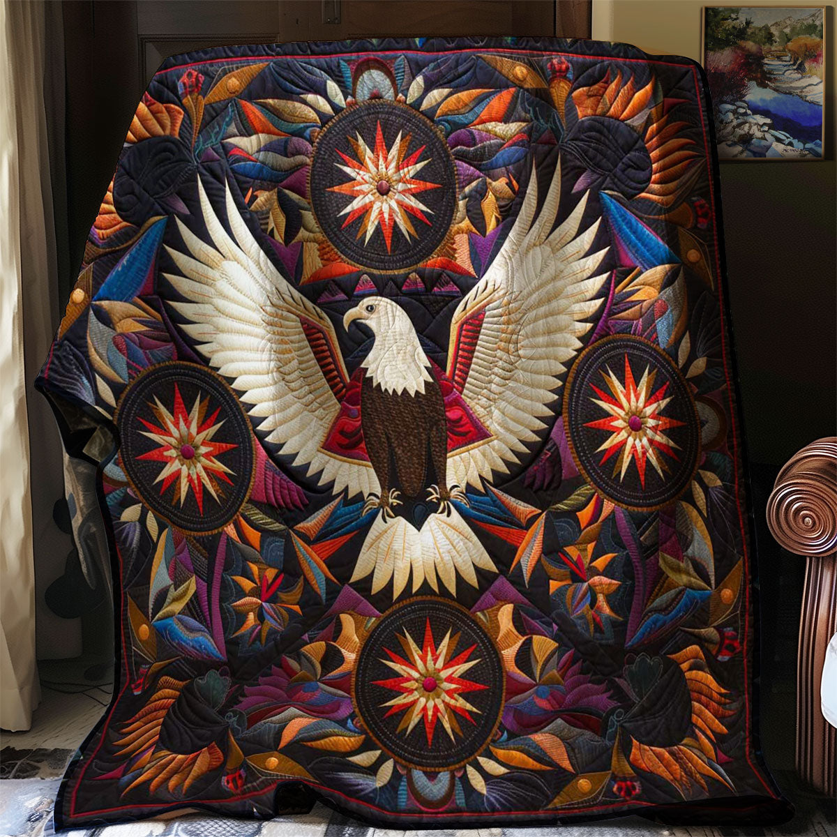 Eagle Native American WJ2607006CL Quilt