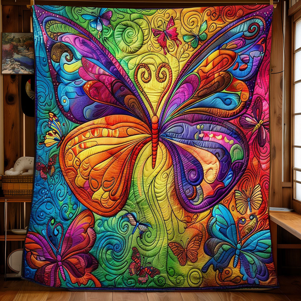 Enchanted Butterfly WJ2208009CL Quilt