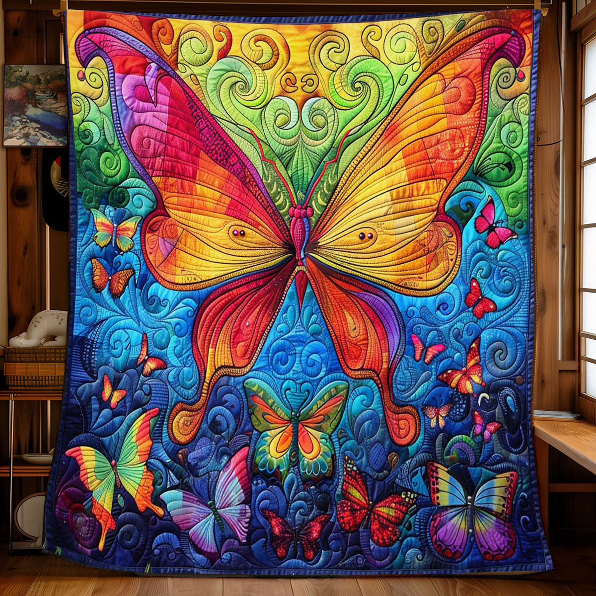 Enchanted Butterfly WJ2208011CL Quilt