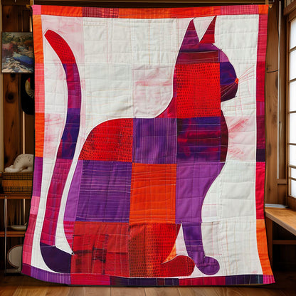 Feline Silhouettes WJ2408012CL Quilt