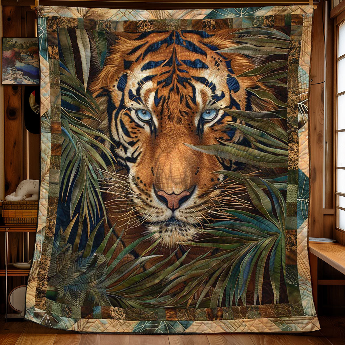 Fierce Tiger WJ1009011CL Quilt