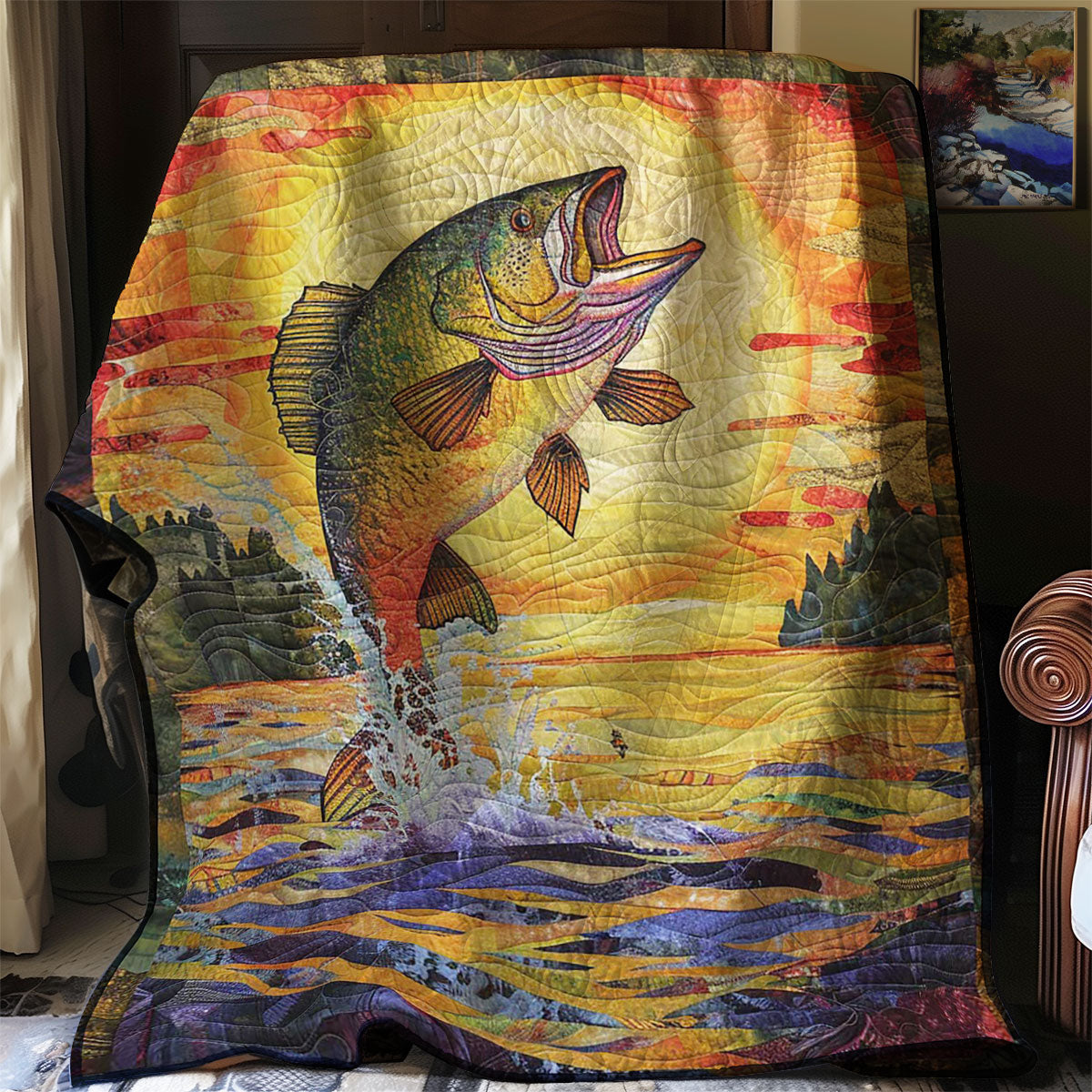 Fishing WJ2307017CL Quilt