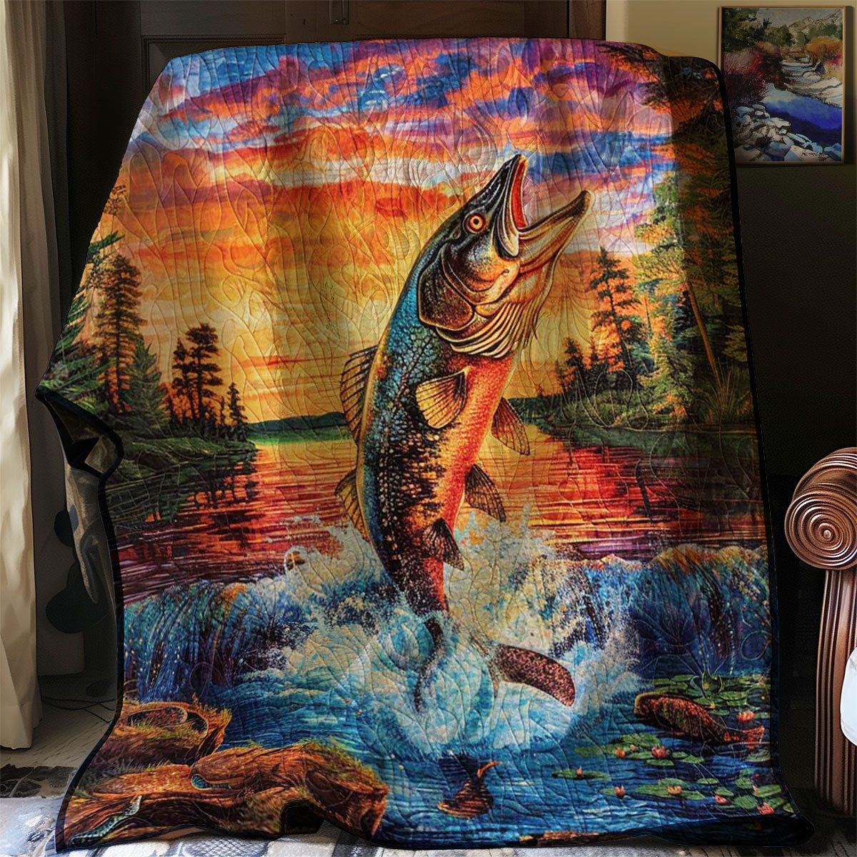 Fishing WJ2307018CL Quilt