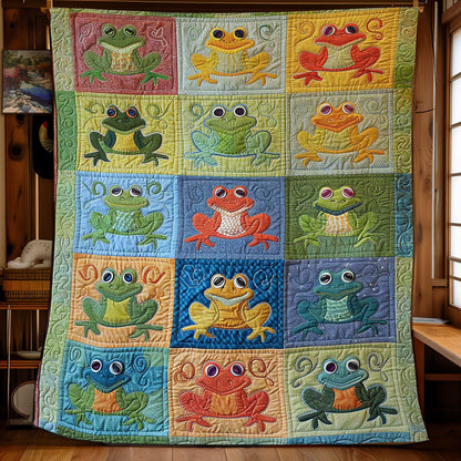 Frogs WJ2108015CL Quilt